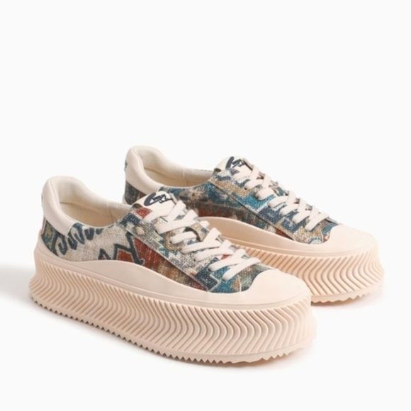 New Free People brand Circus.NY by Sam Edelman Platform sneakers size 7M - Picture 2 of 8